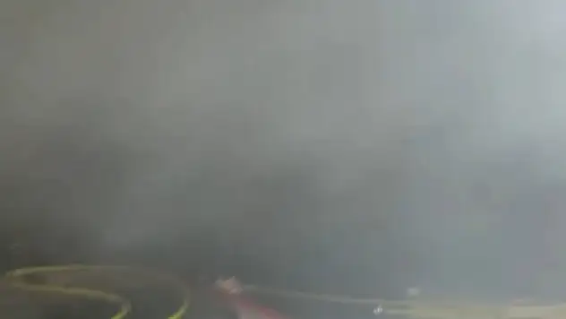 Kahramanmaraş'ta Tekstil Fabrikası Deposu Alev Aldı