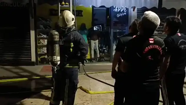 İş yerinde çıkan yangın söndürüldü!