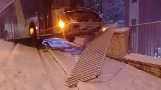 Kar yağışıyla kazalar da arttı