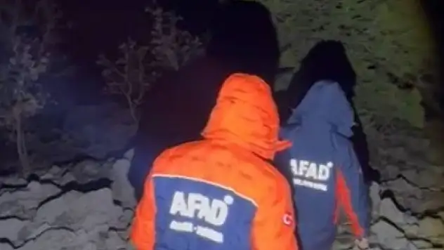 Kahramanmaraş'ta dağda mahsur kalan 8 kişi kurtarıldı