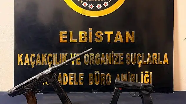 Kahramanmaraş'ta silah ve uyuşturucu operasyonu düzenlendi
