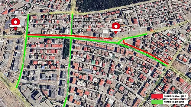 Kahramanmaraş'ta geçici trafik düzenlemesi: 7 Ocak'a kadar kapalı!