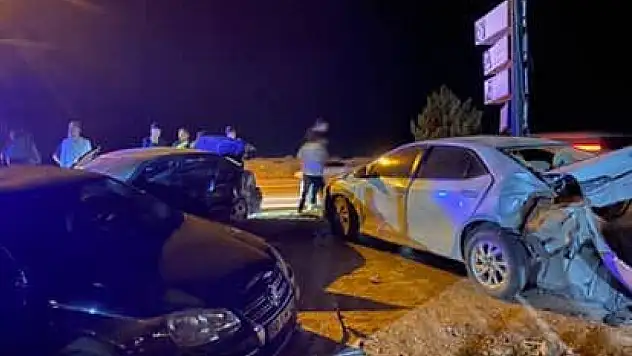 Kahramanmaraş'ta zincirleme kaza!