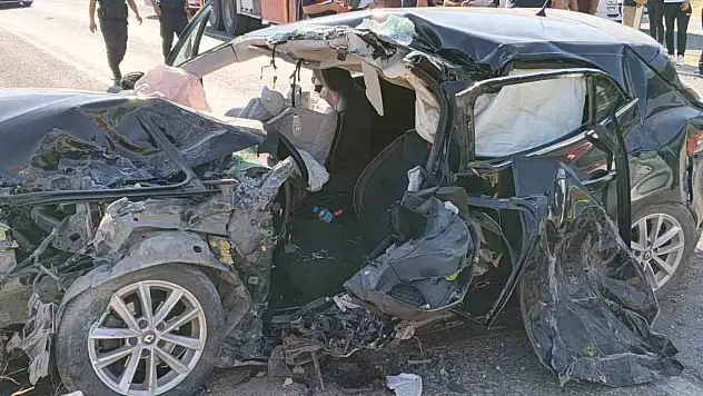 Kahramanmaraş'ta trafik kazası: Feci tablo!