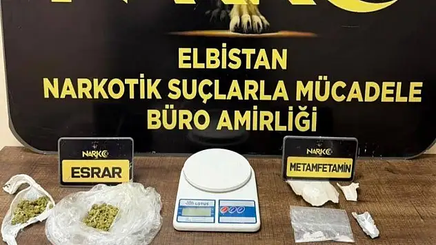 Kahramanmaraş'ta çok sayıda madde ele geçirildi
