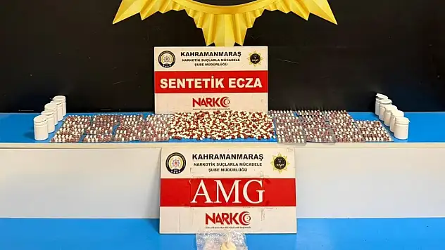 Kahramanmaraş'ta 4 tutuklama: Zehir tacirlerine geçit yok!
