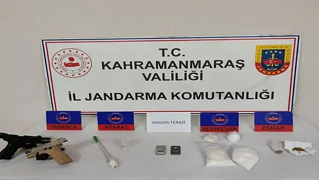 Kahramanmaraş'ta zehir tacirlerine darbe!