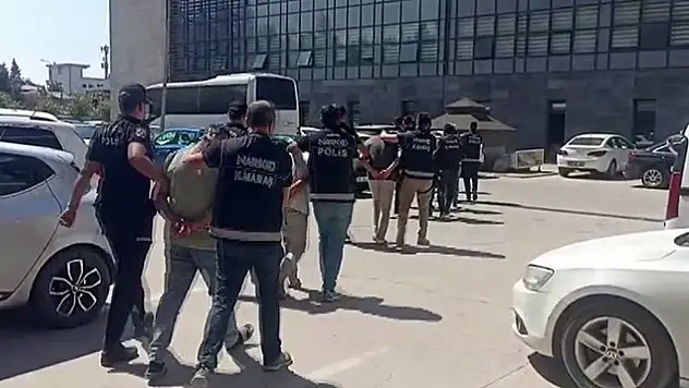 Kahramanmaraş'ta uyuşturucu operasyonunda 25 şüpheli tutuklandı