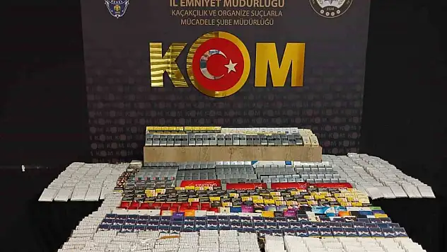 Kahramanmaraş'ta uyuşturucu ve kaçakçılık operasyonu