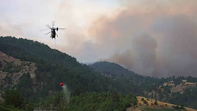 Kahramanmaraş'ta yangında 3 kişi dumandan etkilendi