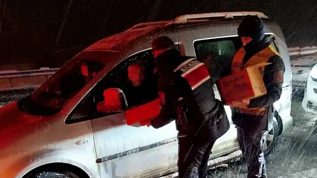 Kahramanmaraş'ta zorlu kış mesaisi