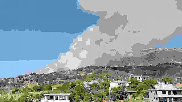 Kahramanmaraş'taki orman yangınına müdahale sürüyor