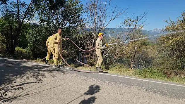 Kahramanmaraş Andırın'da orman yangını kontrol altına alındı