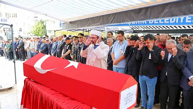 Kahramanmaraşlı şehit Yusuf Güneş'e son görev
