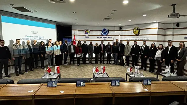 KALDER Kayseri'de 5. Mali Genel Kurul gerçekleştirildi