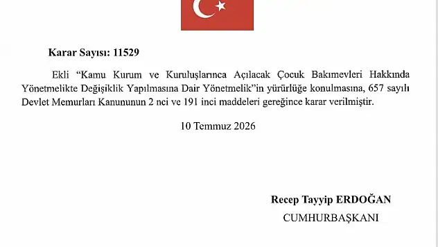 Çocuk bakımevleri yaygınlaştırılacak