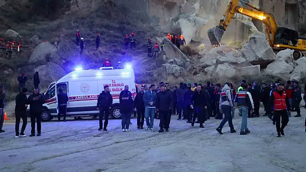 Kapadokya faciasında 1 kişinin cansız bedenine ulaşıldı