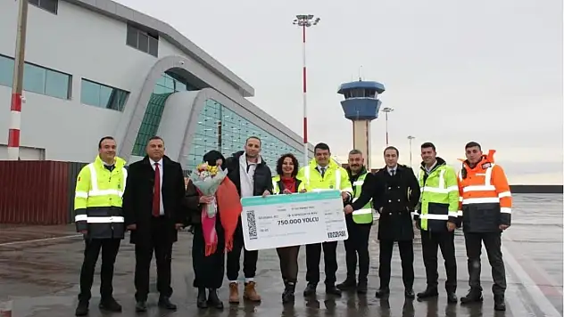 Kapadokya hava limanı rekor kırdı