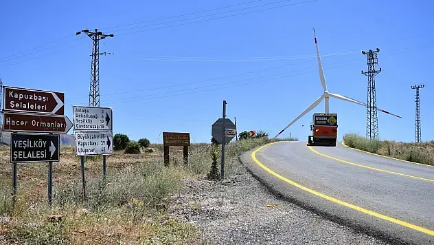 Kapuzbaşı Şelaleleri yolunda ulaşımı kolaylaştıracak çalışma!