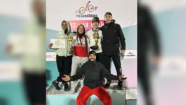 Kar üstünde nefes kesen Türkiye Şampiyonası… Kürsü bu kez Kayseri'nin oldu!