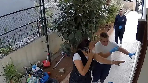 Kargocu merdivenden düşen kadını gördü: Hayatını kurtardı