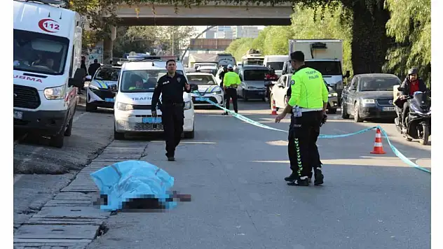 Karşıdan karşıya geçmek istedi canından oldu