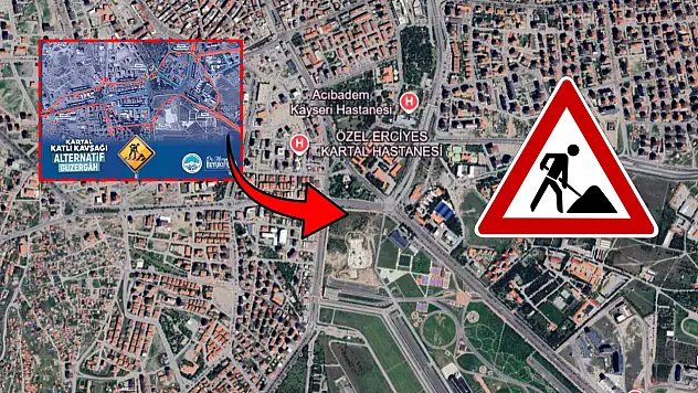 Kartal Kavşağı çalışmaları Kayserililerin rotasını kökten değiştirecek: Kim nereden nasıl gidecek?
