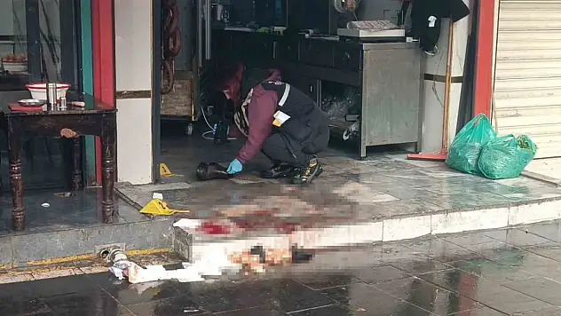 Kasap dükkanına saldırı: 2 yaralı