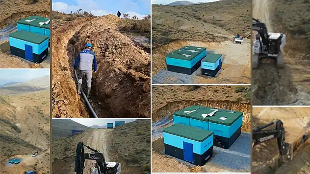KASKİ düğmeye bastı! Sarız Sancakağıl'a 2,8 milyon TL'lik içme suyu yatırımı