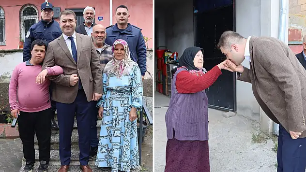 Kaymakam Karakaş bayram öncesi gönüllere dokundu