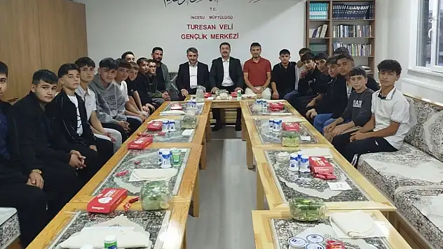 Kaymakam Karakaş, ERVA'lı gençlerle bir araya geldi