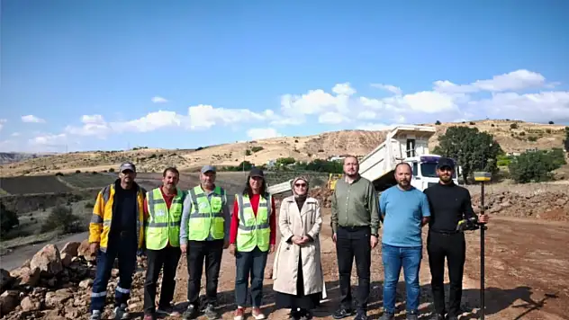 Kaymakam Sağıroğlugil, yol çalışmalarını yerinde inceledi!