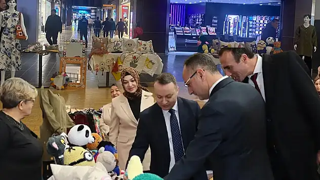 Kaymakamdan ''kadın eli''ne destek!