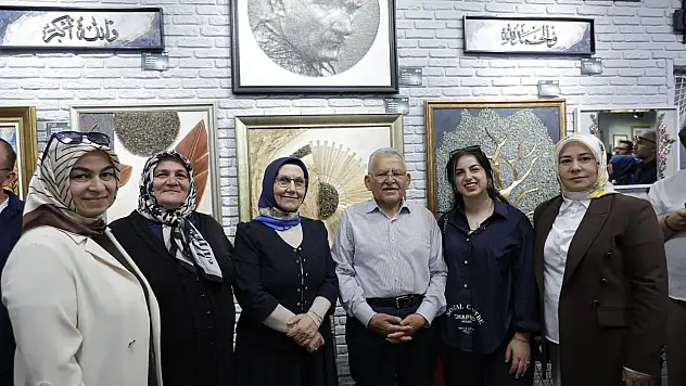 KAYMEK'te el emeği göz nuru eserler görücüye çıktı: İşte o sergi!