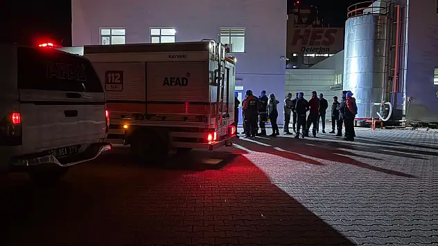 Kayseri'de kimyasal sızıntı alarmı!