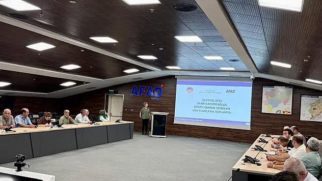 Kayseri 23 Eylül'de alarma geçecek! Kocasinan'da kritik tarih öncesi son toplantı gerçekleştirildi...