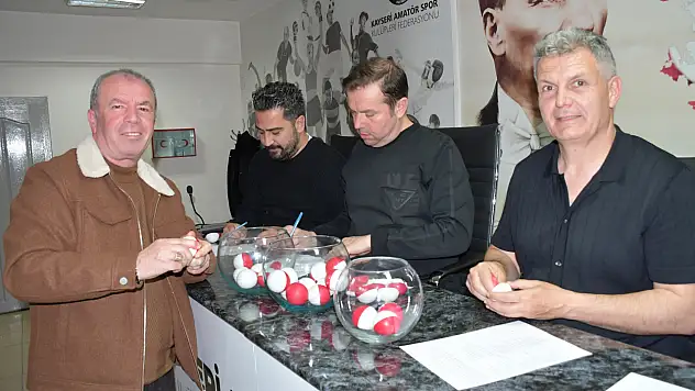 Kayseri amatör liglerinde fikstür heyecanı yaşanacak