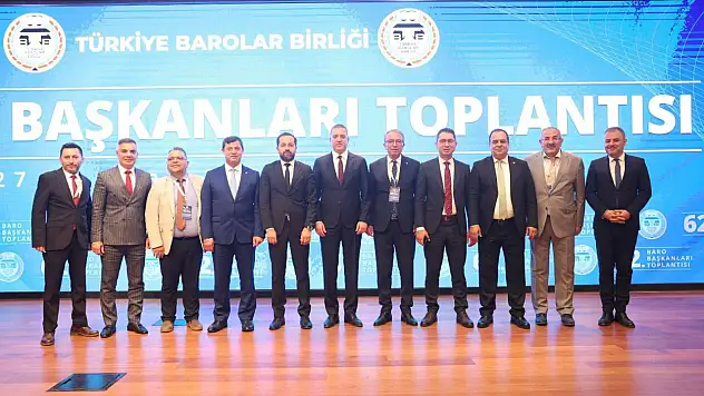 Kayseri Baro Başkanı Özsoy, Ankara'da kritik toplantıya katıldı!