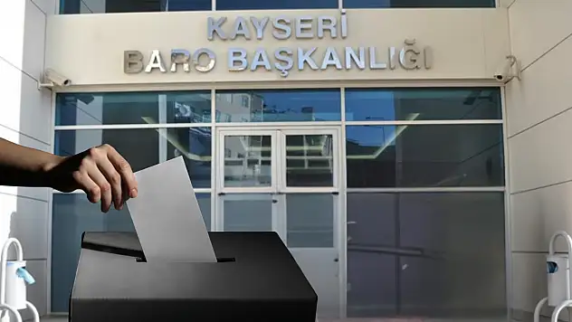 Kayseri Barosu'nda seçim takvimi belli oldu: Baro Başkanı kim olacak?