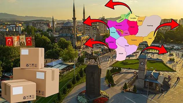 Kayseri bu işi de tek başına sırtlıyor: 10 tanesinden 7'si Kayseri'den!