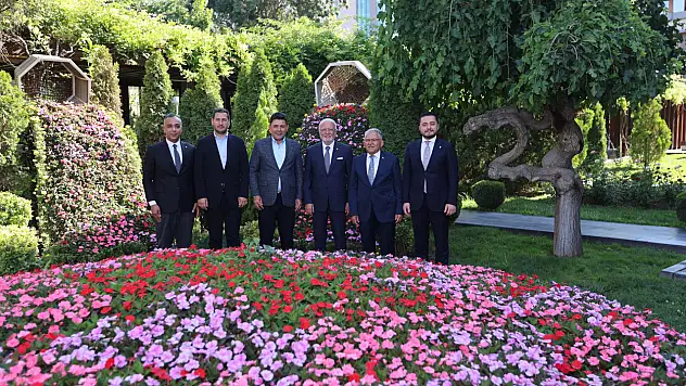 Kayseri Büyükşehir Belediyesi'ne üst düzey ziyaret