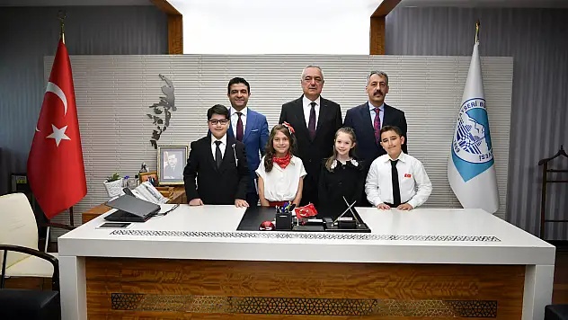 Kayseri Büyükşehir Belediyesi'nde 23 Nisan heyecanı!