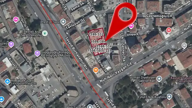 Kayseri Büyükşehir Belediyesi Hunat Mahallesi'nde Konağı kiraya çıkardı!
