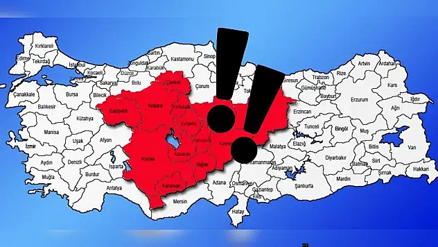 Kayseri ''Büyükşehir'' olarak komşularının gerisinde kaldı! Haritadaki tablo şaşırttı