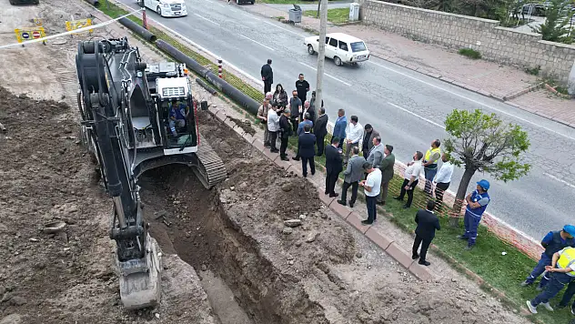 Kayseri caddesi baştan aşağı yenileniyor: Hem altyapı hem üstyapı