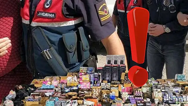 Kayseri'de 10 milyonluk kaçak ürün baskını!