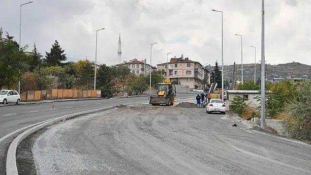 Kayseri'de  100 milyon TL'lik çalışma yerinde incelendi!