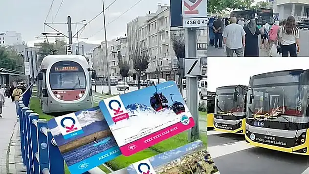 Kayseri'de 12 toplu taşıma güzergahında kritik değişiklik: Sefer saatleri güncellendi!