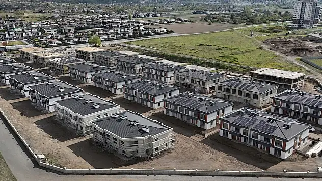 Kayseri'de 120 bahçeli ev bu yaz teslim ediliyor
