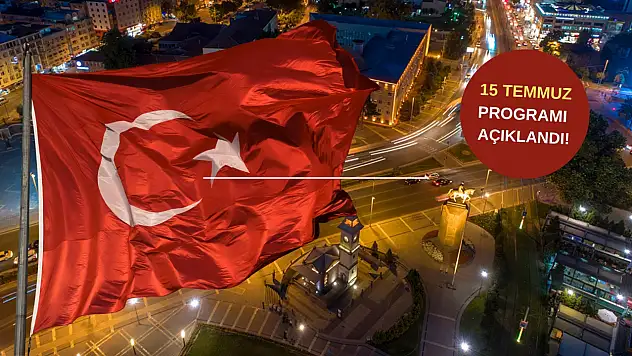 Kayseri'de 15 Temmuz'da hayat bu programa göre akacak! İşte tüm etkinlikler